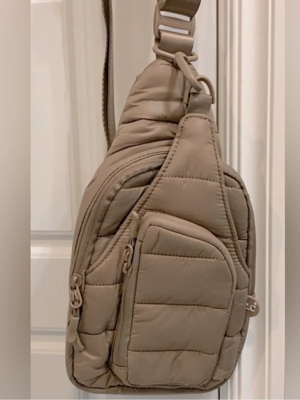 💙C.C Puffer Quilted Sling Crossbody Bag